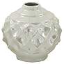 Cream Pearl 6" High Stoneware Decorative Pots Set of 3