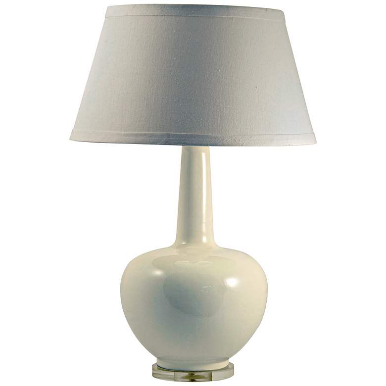 Image 1 Cream Porcelain Urn Table Lamp