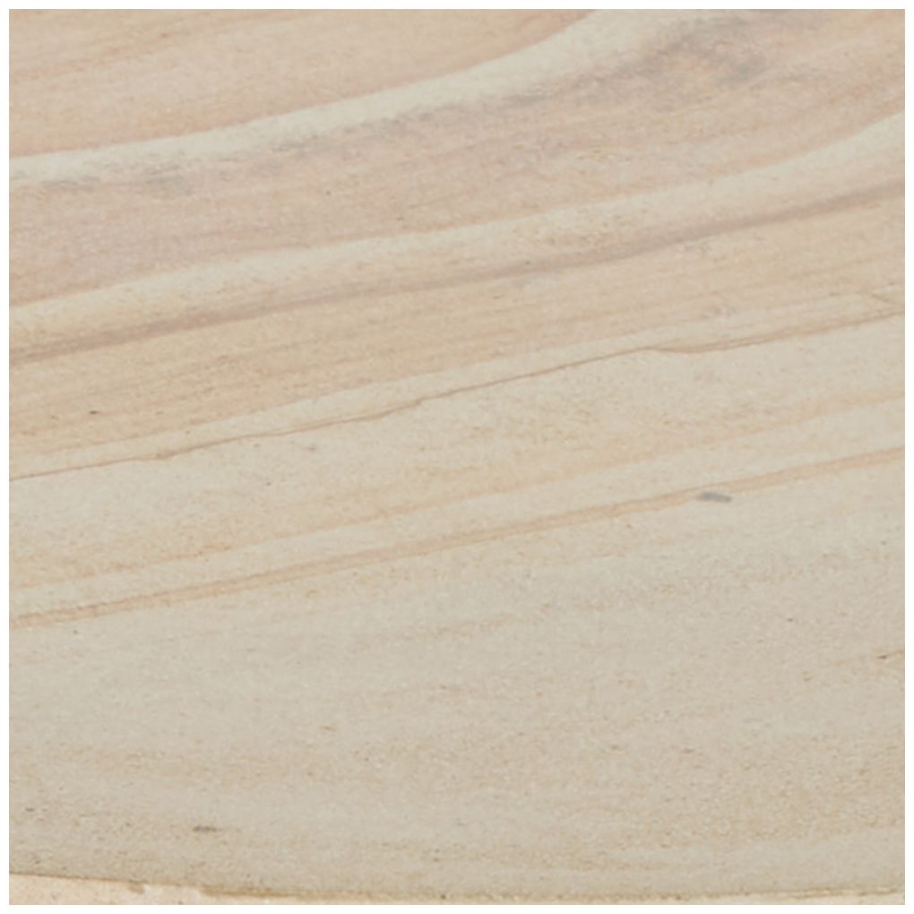 Cream Teak Wood Traditional Accent Table