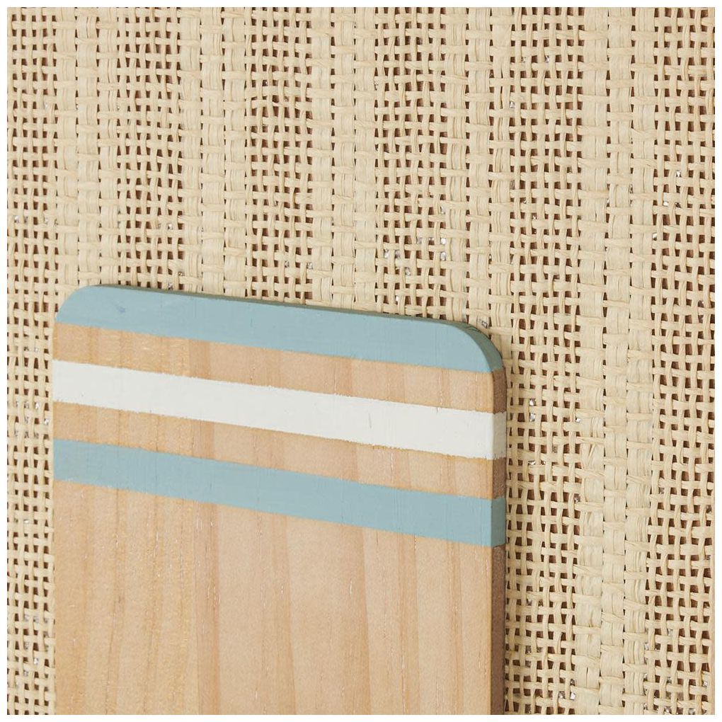 Cream Wood Nautical Wall Decor, S/2 12"W, 48"H