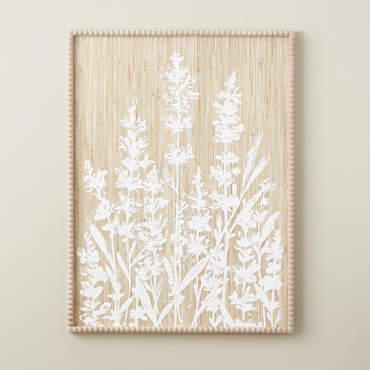 Thumbnail1 of Cream Wood Traditional Framed Wall Art, 15" x 1" x 24"