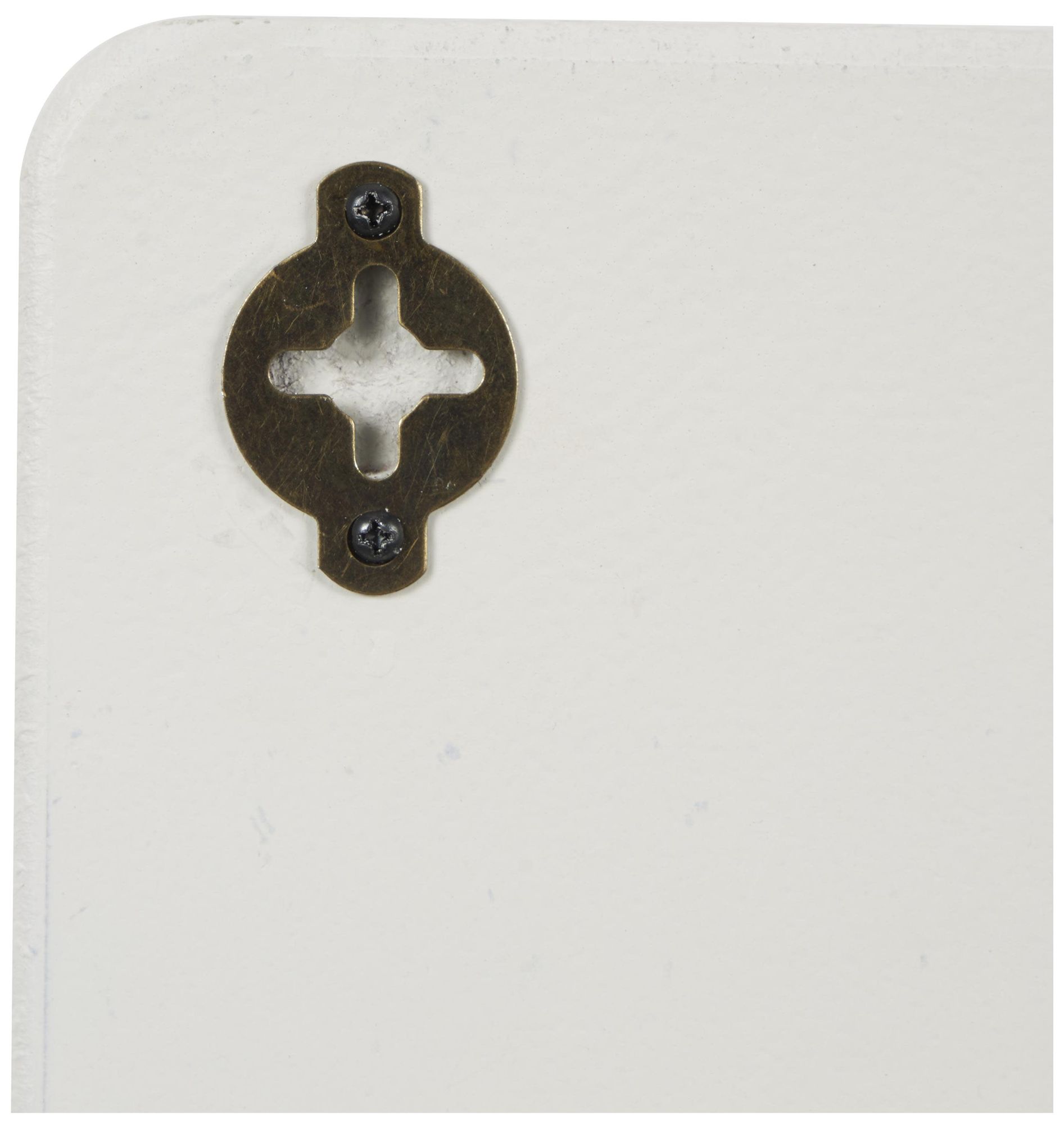 Image 3 Cream Wooden Traditional Wall Shelf, 16" x 8" x 24" more views