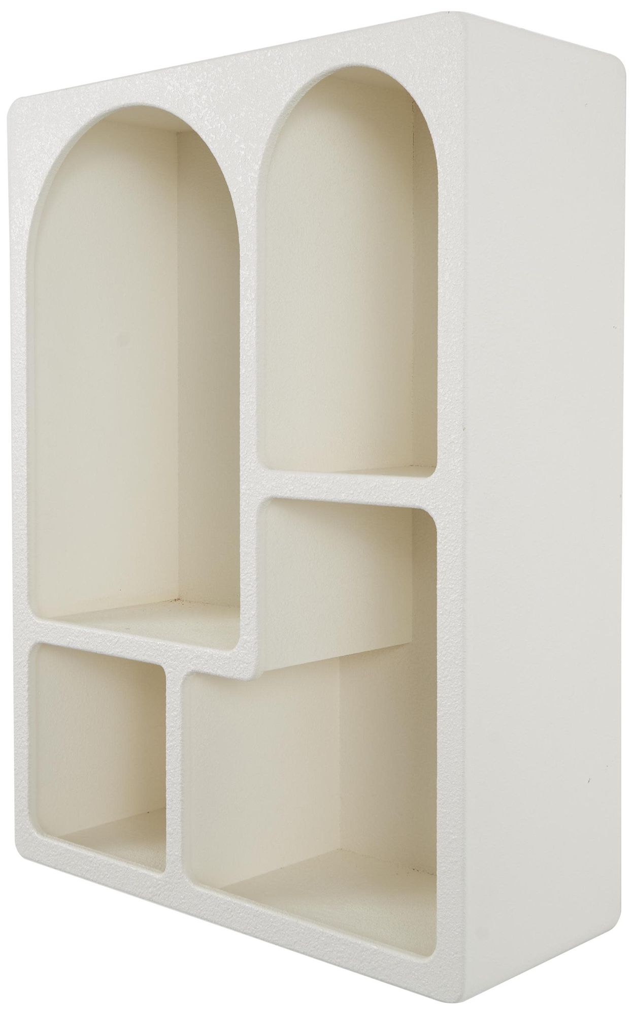 Image 2 Cream Wooden Traditional Wall Shelf, 24" x 10" x 31"