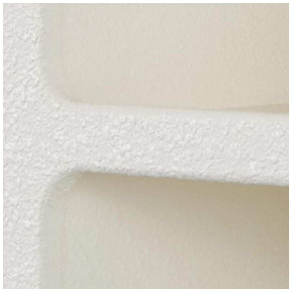 Cream Wooden Traditional Wall Shelf, 24" x 10" x 31"