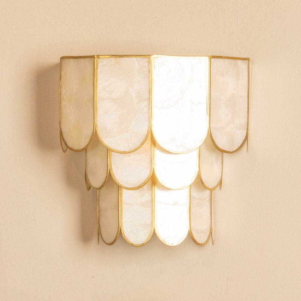 Creative Co-Op Capiz Gold Collection