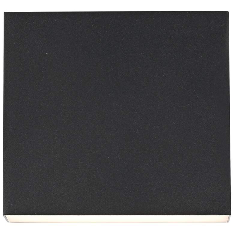 Image 1 Creed 5" High Black LED Outdoor Wall Light