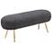 Creek Bench Glitter Black