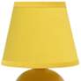 Creekwood Home Nauru 8 3/4"H Yellow Table Lamps Set of 2