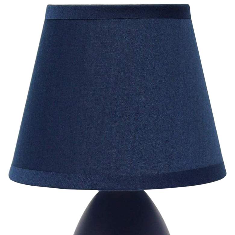 Image 2 Creekwood Home Nauru 9 1/2 inch High Blue Table Lamps Set of 2 more views