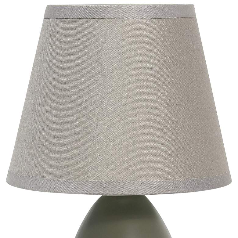 Image 2 Creekwood Home Nauru 9 1/2" High Gray Table Lamps Set of 2 more views