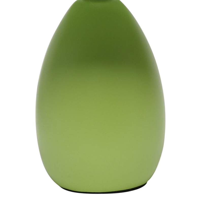 Image 3 Creekwood Home Nauru 9 1/2" High Green Table Lamps Set of 2 more views