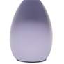 3_Creekwood Home Nauru 9 1/2" High Purple Ceramic Table Lamps Set of 2 more views