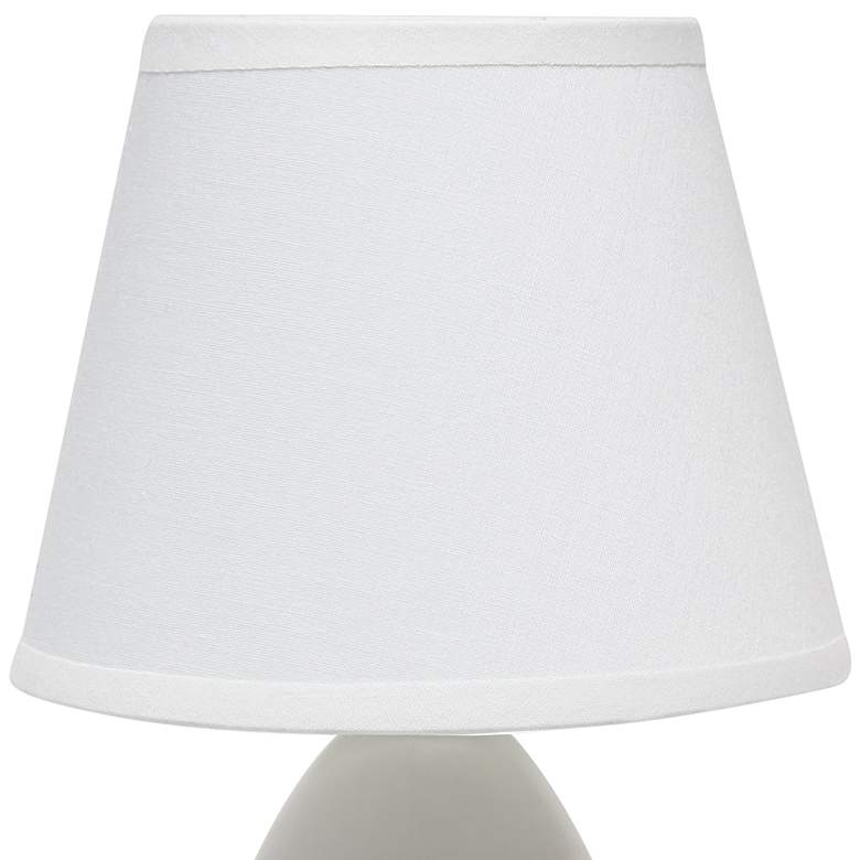 Image 2 Creekwood Home Nauru 9 1/2"H Off-White Table Lamps Set of 2 more views