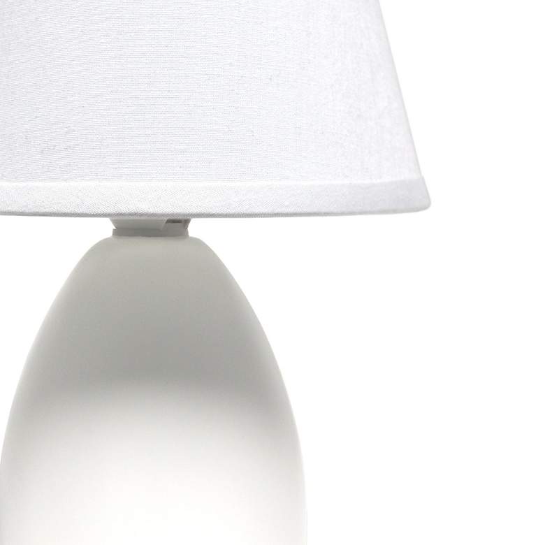 Image 4 Creekwood Home Nauru 9 1/2"H Off-White Table Lamps Set of 2 more views