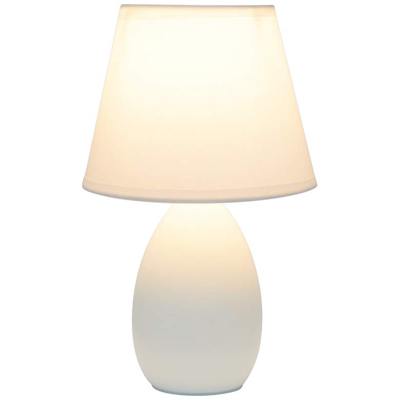 Image 5 Creekwood Home Nauru 9 1/2"H Off-White Table Lamps Set of 2 more views