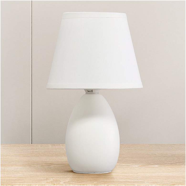 Image 6 Creekwood Home Nauru 9 1/2"H Off-White Table Lamps Set of 2 more views