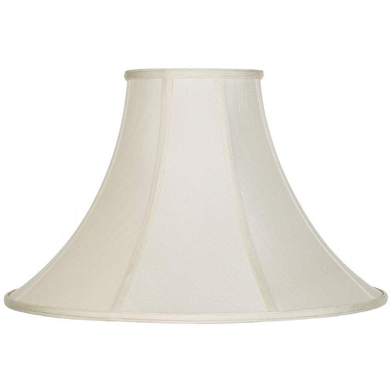 Image 1 Creme Bell Lamp Shade 7x20x13.75 (Spider)