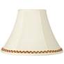 Creme Shade with Gold and Rust Trim 7x16x12 (Spider)