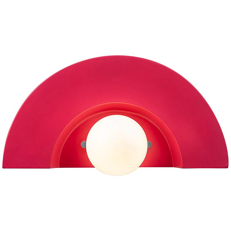Image 5 Crescent Wall Sconce - Cerise more views