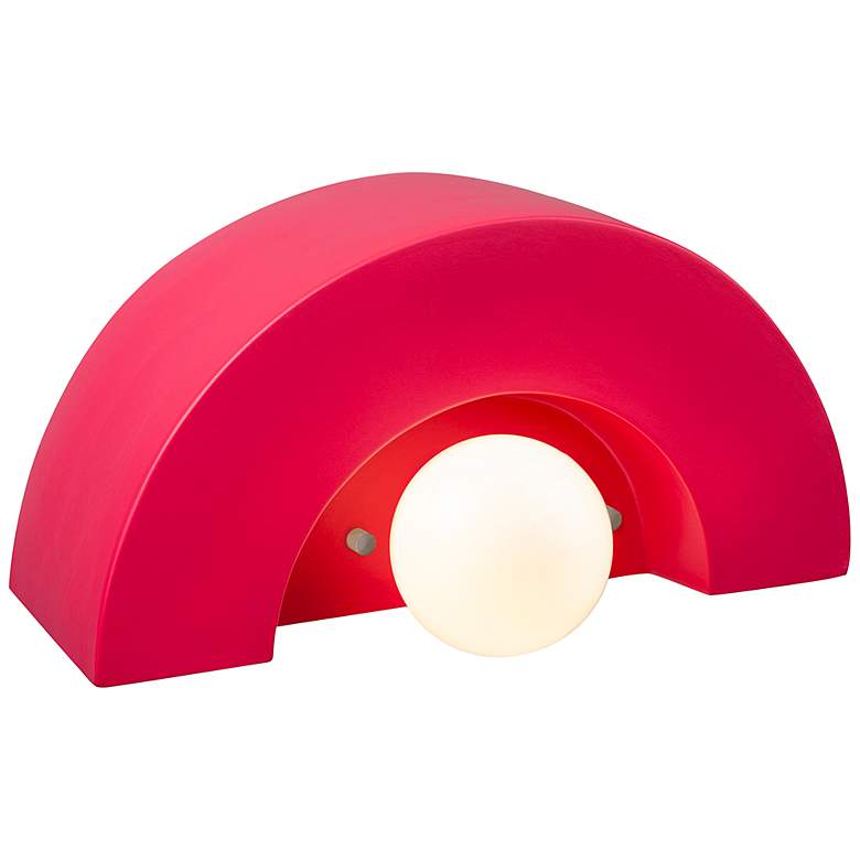 Image 7 Crescent Wall Sconce - Cerise more views