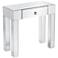 Cresheim 31 1/4" Wide Mirrored 1-Drawer Console Table