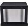 Thumbnail1 of Cresida 9" High Black LED Outdoor Pillar Mount Light