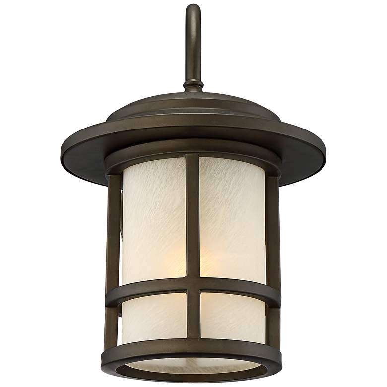 Image 3 Cressona 12 inch High Oil-Rubbed Bronze Outdoor Wall Light more views