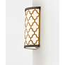 2_Crest 11" High Oil-Rubbed Bronze and Brass LED Wall Sconce more views