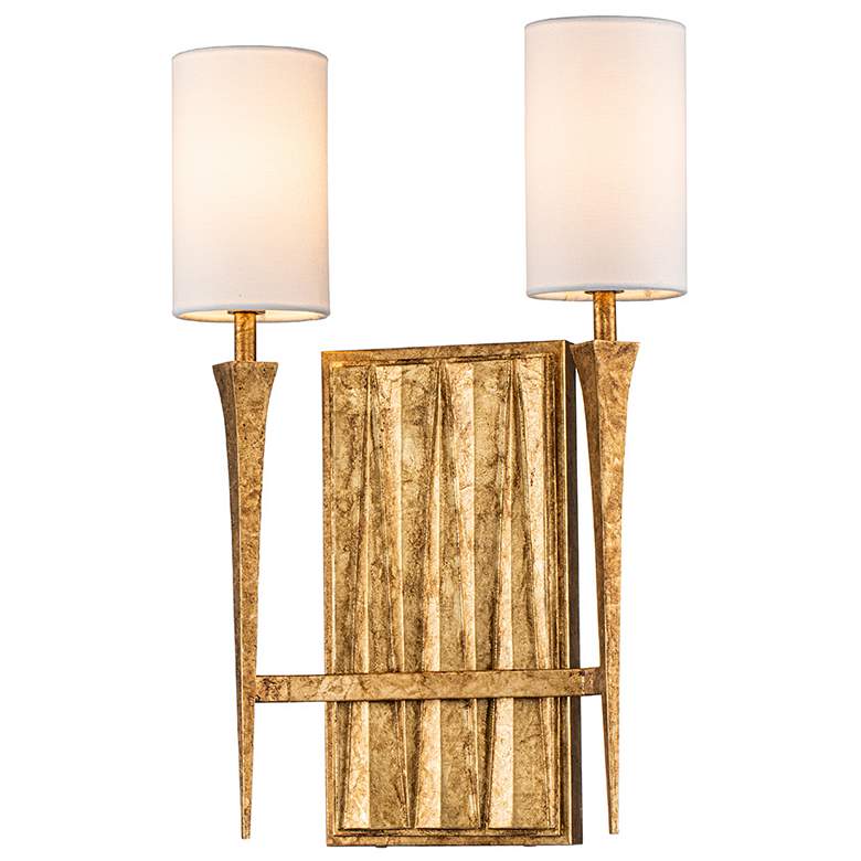 Image 1 Crest 2 Light Gold Sconce