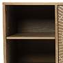 Thumbnail3 of Crestbury 56" Wide White-Washed Wood 2-Door Media Console more views