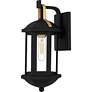2_Crestfield 1-Light Matte Black Outdoor Wall Lantern more views