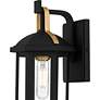 5_Crestfield 1-Light Matte Black Outdoor Wall Lantern more views