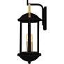4_Crestfield 2-Light Matte Black Outdoor Wall Lantern more views
