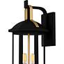 5_Crestfield 2-Light Matte Black Outdoor Wall Lantern more views