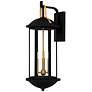 1_Crestfield 3-Light Matte Black Outdoor Wall Lantern