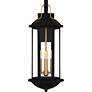 3_Crestfield 3-Light Matte Black Outdoor Wall Lantern more views