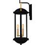 4_Crestfield 3-Light Matte Black Outdoor Wall Lantern more views