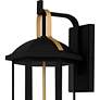 5_Crestfield 3-Light Matte Black Outdoor Wall Lantern more views