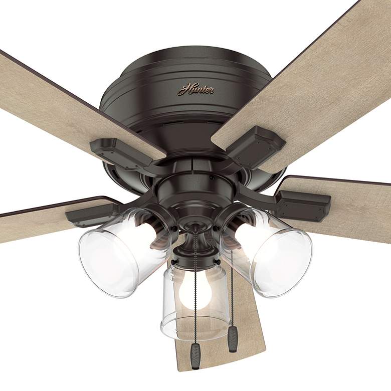 Image 4 Crestfield 52 in Indoor Noble Bronze LED Ceiling Fan more views