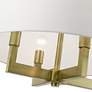 7_Cresthaven 24" Wide Antique Brass Drum Shade Chandelier more views