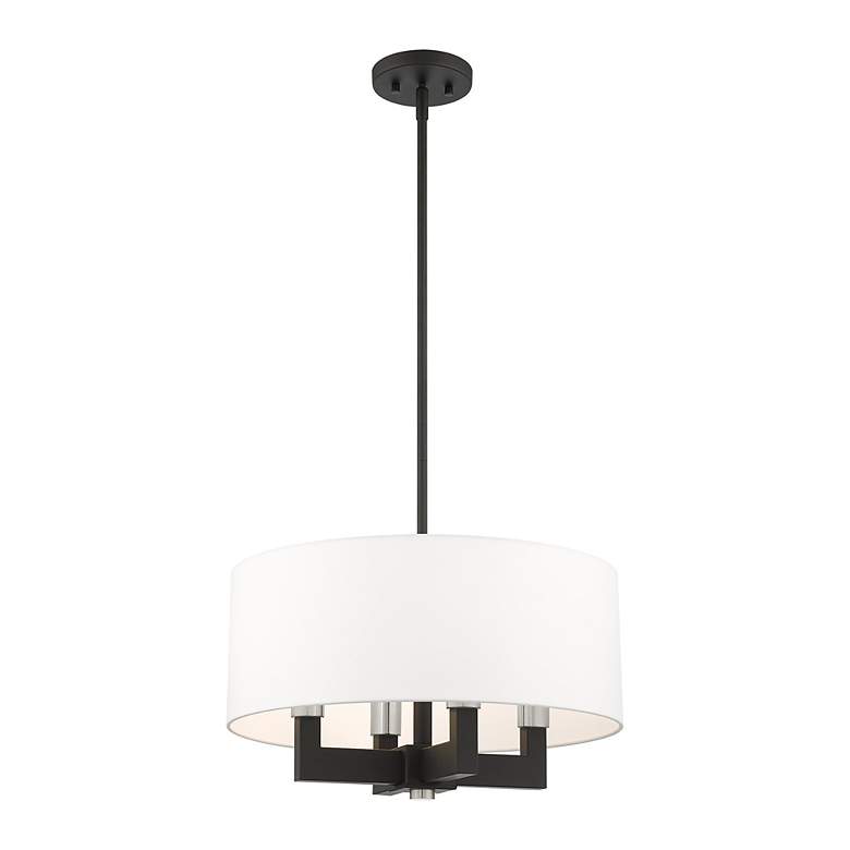 Image 6 Cresthaven 4 Light Black Chandelier more views