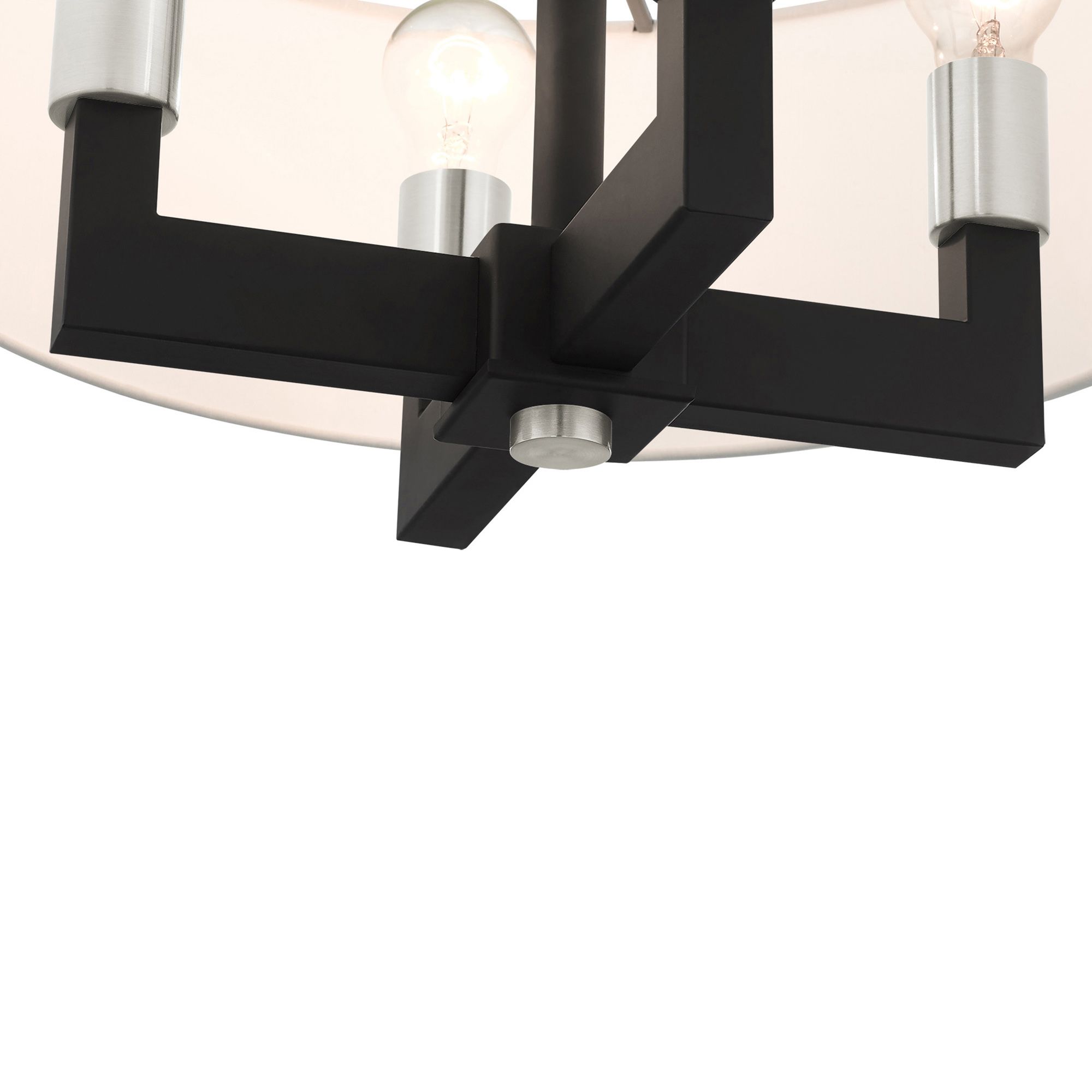 Cresthaven 4 Light Black Chandelier