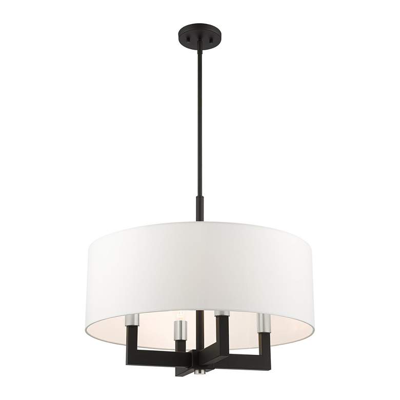 Image 6 Cresthaven 4 Light Black Chandelier more views