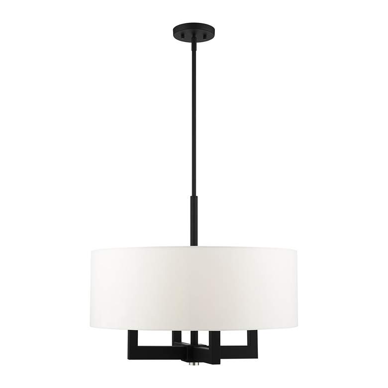 Image 7 Cresthaven 4 Light Black Chandelier more views