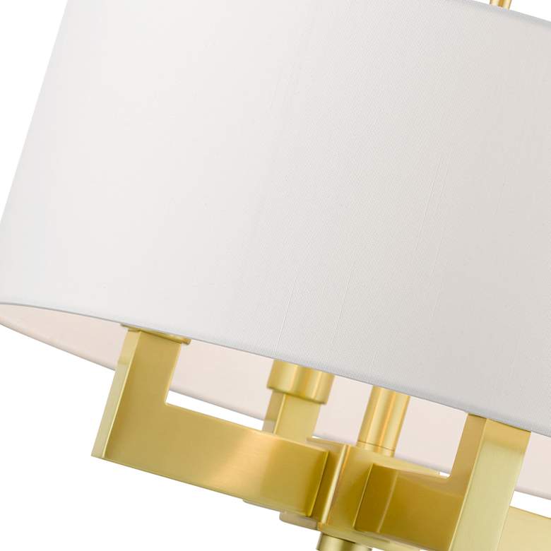 Image 7 Cresthaven 4 Light Satin Brass Pendant Chandelier more views
