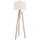 Crestivew Collection Tatum Triple Legs Resin Floor Lamp