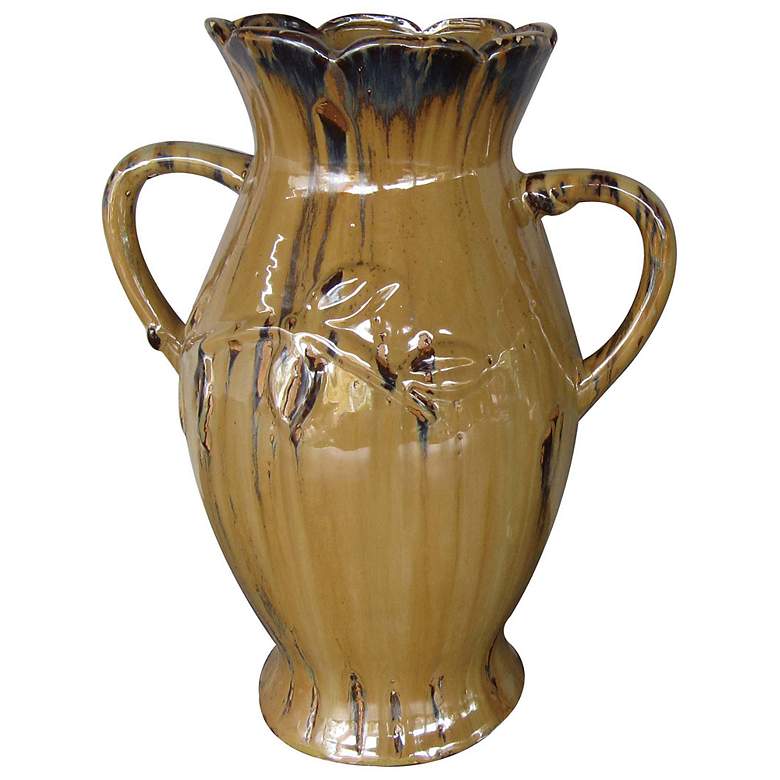 Image 1 Crestview Alexandria Large Natural Brown 16 inch High Vase
