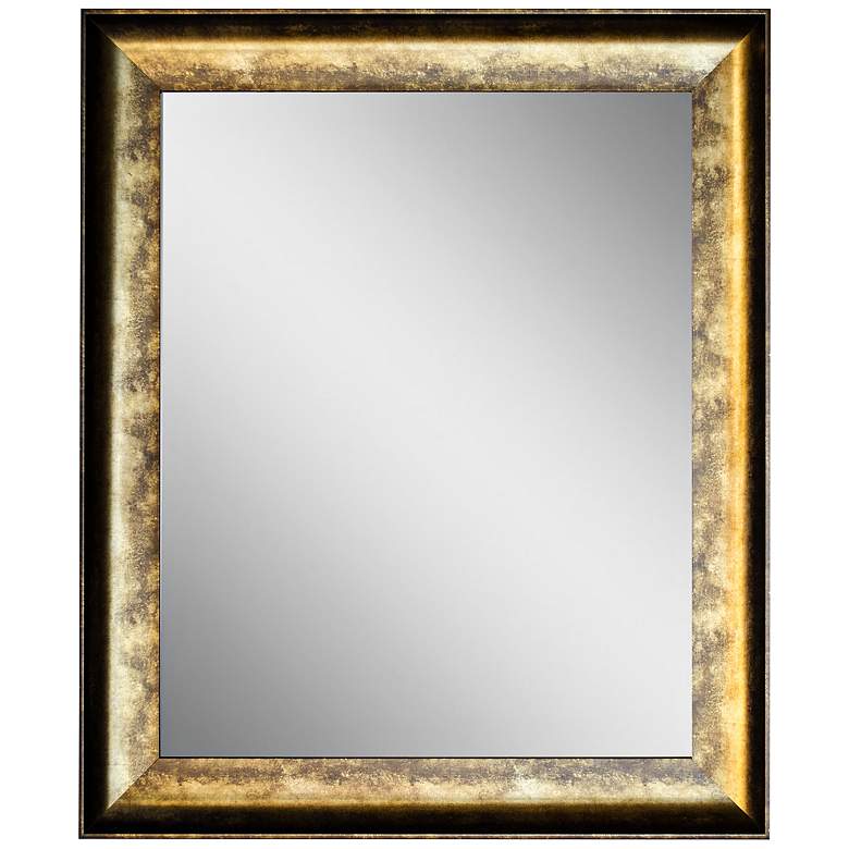Image 1 Crestview Antique Gold 30 1/2 inch x 36 1/2 inch Wall Mirror