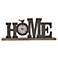 Crestview Collection 27 1/2" Wide Home Welcome Sign Clock
