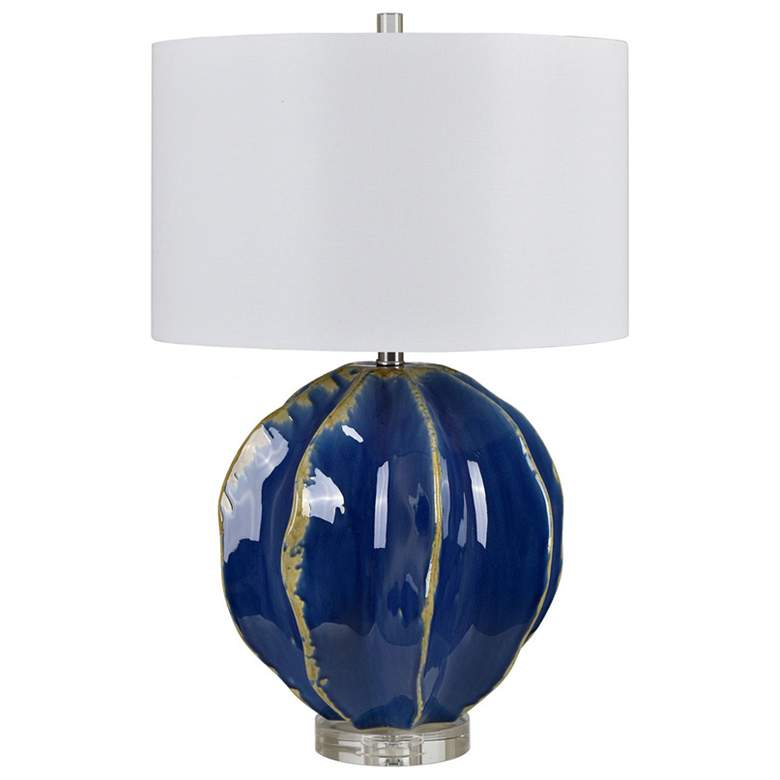 Image 1 Crestview Collection 27 1/4" High Modern Ceramic Table Lamp